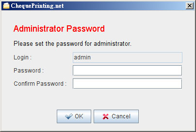 administrator password